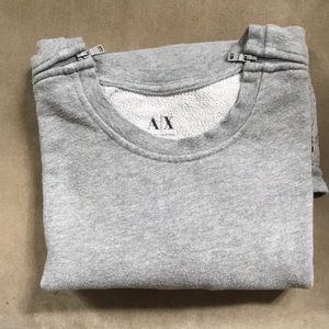 Armani Exhange Shoulder Zip Sweater